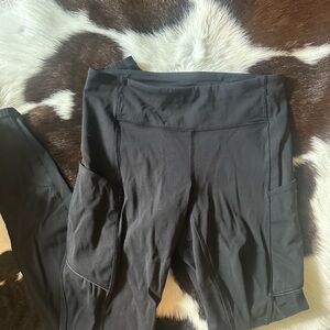 Size 6 black Lululemon Leggings